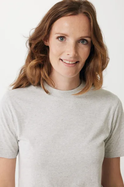  Iqoniq Sierra lightweight recycled cotton t-shirt  - iqoniq light heather grey