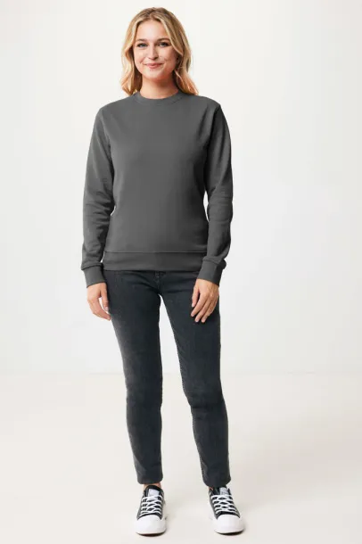  Iqoniq Zion unisex pulover od recikliranog pamuka, 340 g/m² - iqoniq anthracite