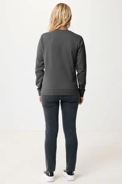  Iqoniq Zion unisex pulover od recikliranog pamuka, 340 g/m² - iqoniq anthracite