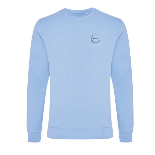  Iqoniq Zion recycled cotton crew neck - iqoniq sky blue