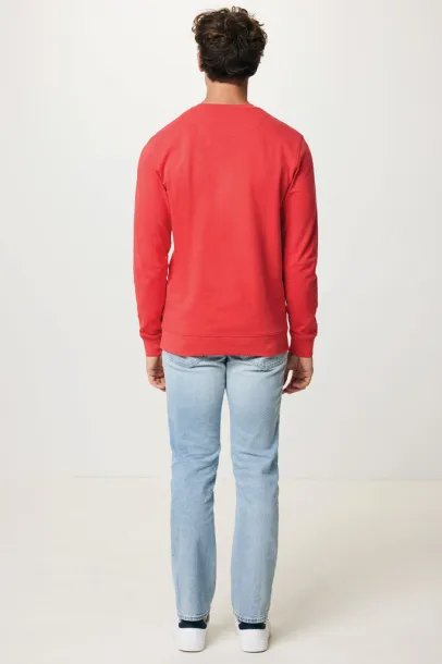  Iqoniq Zion unisex pulover od recikliranog pamuka, 340 g/m² - iqoniq luscious red