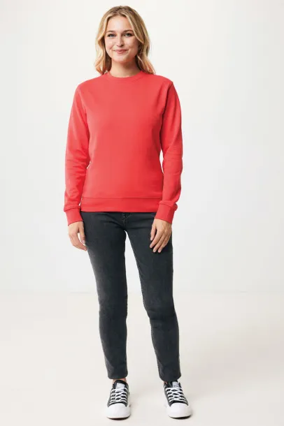  Iqoniq Zion recycled cotton crew neck - iqoniq luscious red
