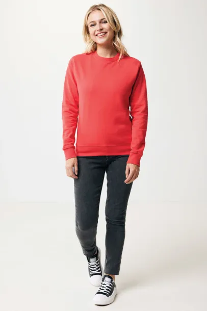  Iqoniq Zion unisex pulover od recikliranog pamuka, 340 g/m² - iqoniq luscious red