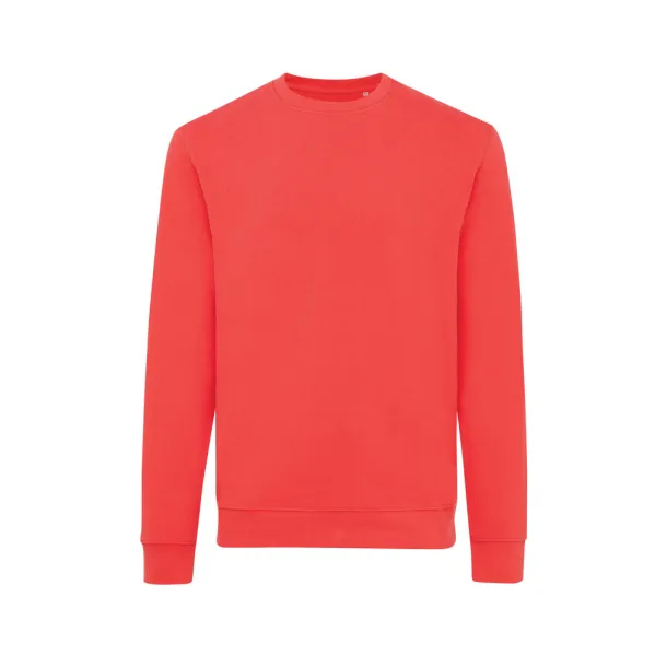  Iqoniq Zion unisex pulover od recikliranog pamuka, 340 g/m² - iqoniq luscious red