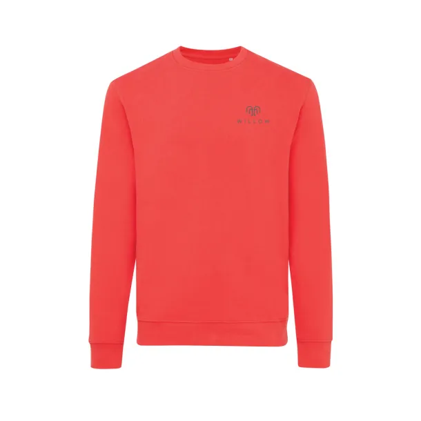  Iqoniq Zion unisex pulover od recikliranog pamuka, 340 g/m² - iqoniq luscious red