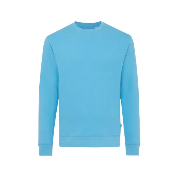  Iqoniq Zion unisex pulover od recikliranog pamuka, 340 g/m² - iqoniq tranquil blue