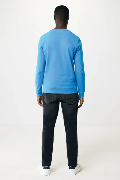  Iqoniq Zion recycled cotton crew neck - iqoniq tranquil blue
