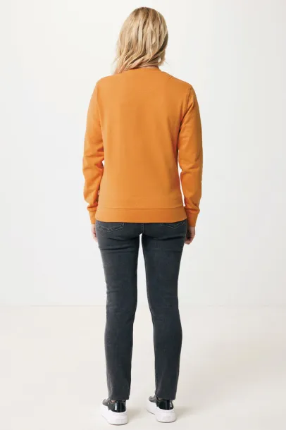  Iqoniq Zion unisex pulover od recikliranog pamuka, 340 g/m² - iqoniq sundial orange
