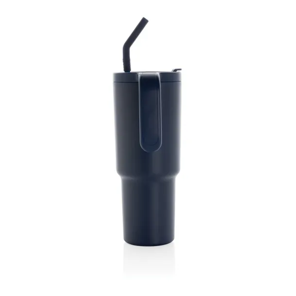 Graphic 360 šalica od RCS certificiranog recikliranog čelika, 900 ml - XD Collection blue 