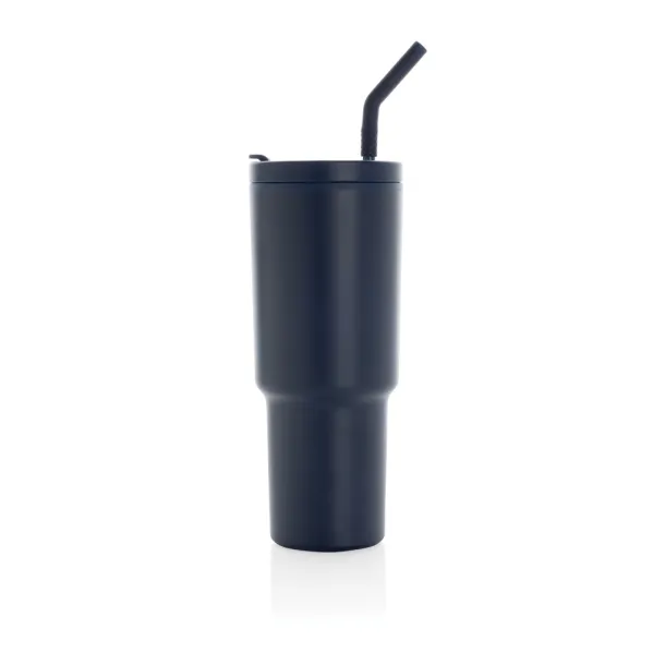 Graphic 360 šalica od RCS certificiranog recikliranog čelika, 900 ml - XD Collection blue 