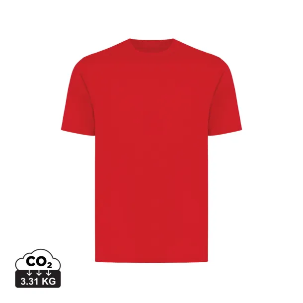  Iqoniq Sierra unisex lagana majica od recikliranog pamuka, 160 g/m2 - iqoniq Crvena