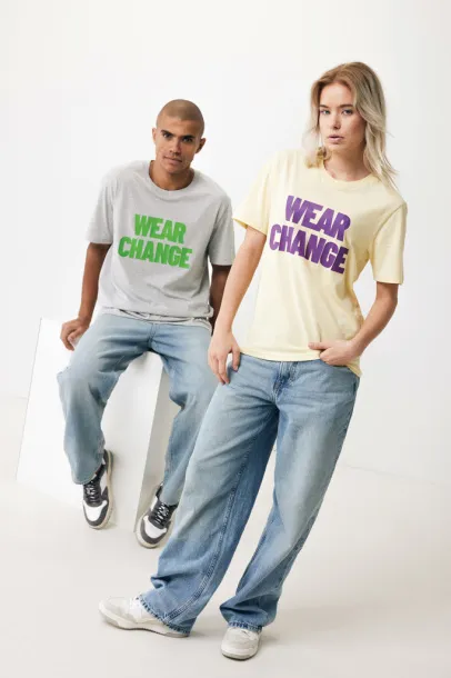  Iqoniq Sierra lightweight recycled cotton t-shirt  - iqoniq light heather grey