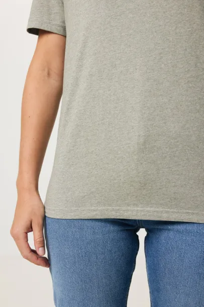  Iqoniq Sierra lightweight recycled cotton t-shirt  - iqoniq light heather green