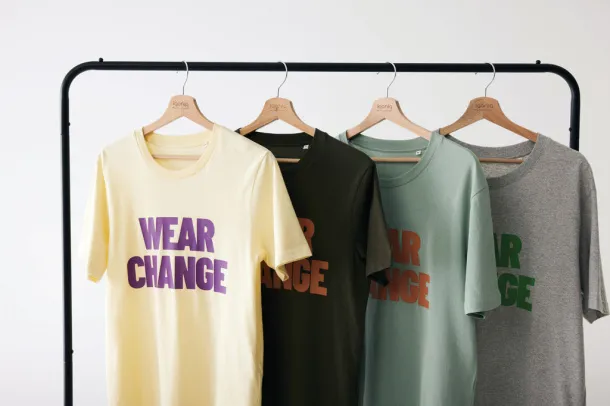  Iqoniq Sierra lightweight recycled cotton t-shirt  - iqoniq khaki