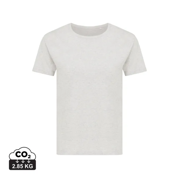  Iqoniq Yala women lightweight recycled cotton t-shirt - iqoniq grey 