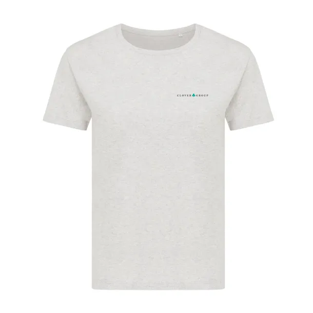  Iqoniq Yala women lightweight recycled cotton t-shirt - iqoniq grey 