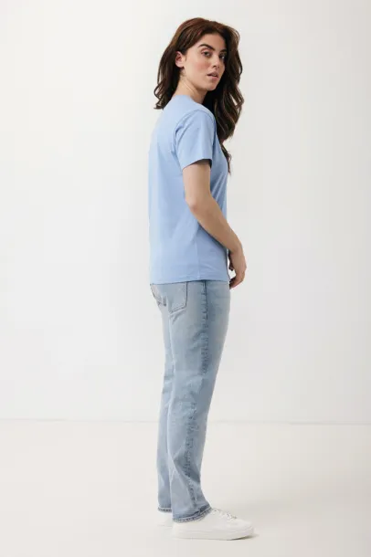  Iqoniq Yala women lightweight recycled cotton t-shirt - iqoniq sky blue