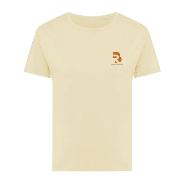  Iqoniq Yala ženska lagana majica od recikliranog pamuka, 160 g/m2 - iqoniq cream yellow