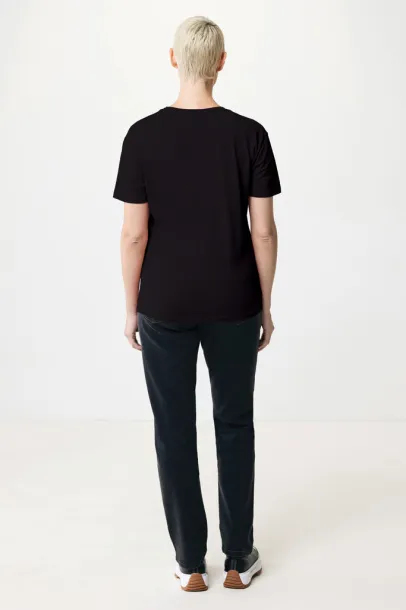  Iqoniq Yala women lightweight recycled cotton t-shirt - iqoniq Black 