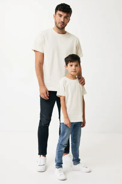  Iqoniq Koli kids lightweight recycled cotton t-shirt - iqoniq natural raw