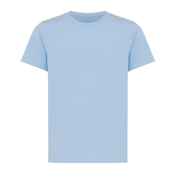  Iqoniq Koli kids lightweight recycled cotton t-shirt - iqoniq sky blue