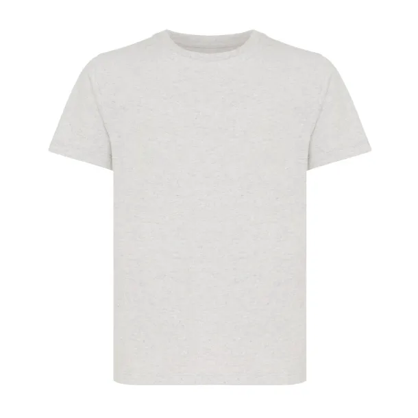  Iqoniq Koli kids lightweight recycled cotton t-shirt - iqoniq grey 