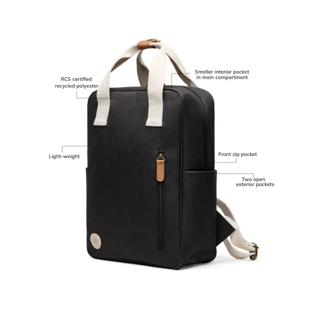 VINGA Sortino RCS backpack - Vinga Black 