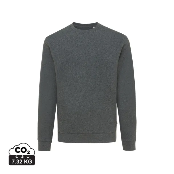 Iqoniq Denali neobojeni pulover od recikiranog pamuka, 340 g/m² - iqoniq heather anthracite