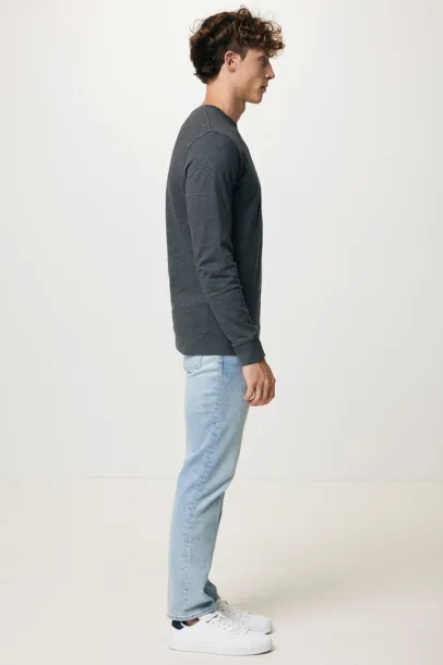  Iqoniq Denali neobojeni pulover od recikiranog pamuka, 340 g/m² - iqoniq heather anthracite