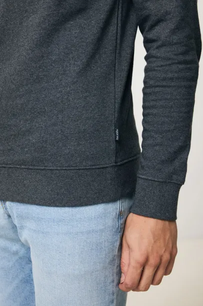  Iqoniq Denali neobojeni pulover od recikiranog pamuka, 340 g/m² - iqoniq heather anthracite