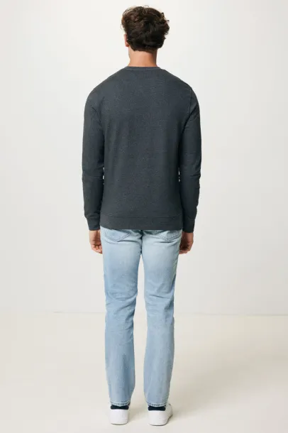  Iqoniq Denali neobojeni pulover od recikiranog pamuka, 340 g/m² - iqoniq heather anthracite