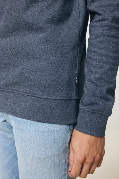  Iqoniq Denali neobojeni pulover od recikiranog pamuka, 340 g/m² - iqoniq heather navy