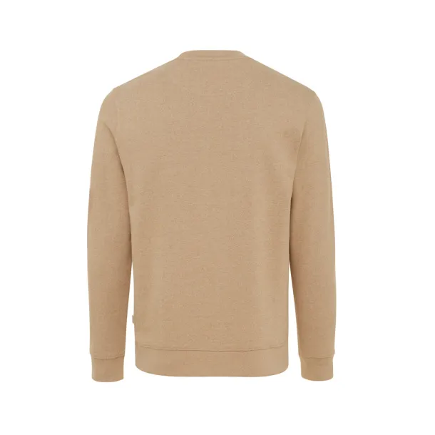  Iqoniq Denali neobojeni pulover od recikiranog pamuka, 340 g/m² - iqoniq heather brown