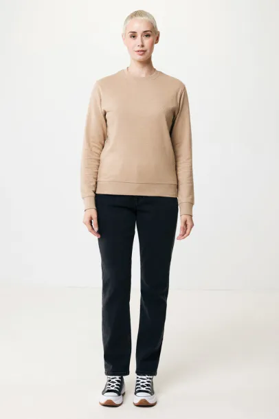  Iqoniq Denali neobojeni pulover od recikiranog pamuka, 340 g/m² - iqoniq heather brown