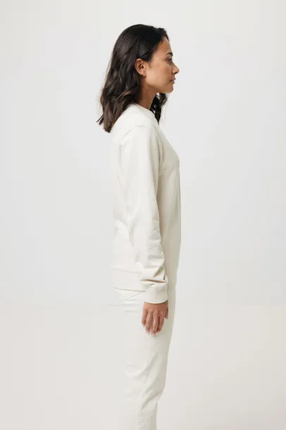  Iqoniq Denali recycled cotton crew neck undyed, natural raw - iqoniq natural raw