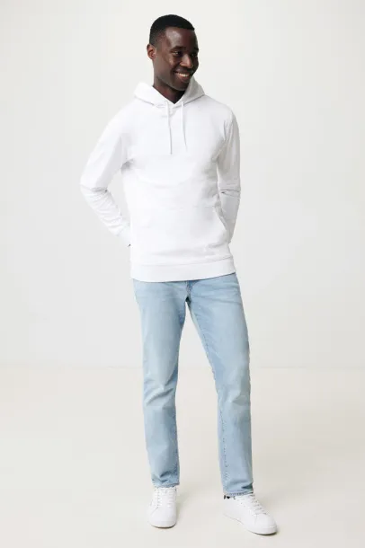  Iqoniq Jasper unisex hoodie od recikliranog pamuka, 340 g/m² - iqoniq recycled white 