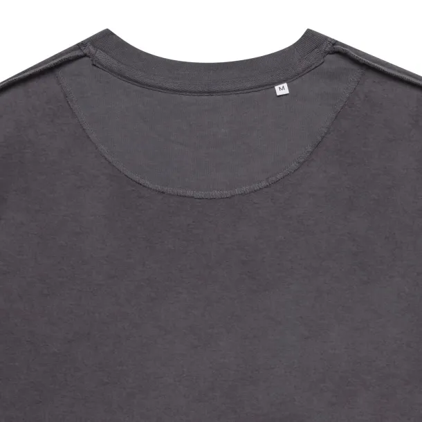  Iqoniq Zion recycled cotton crew neck - iqoniq anthracite
