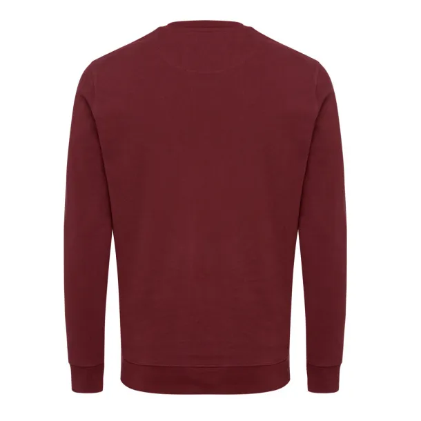  Iqoniq Zion unisex pulover od recikliranog pamuka, 340 g/m² - iqoniq burgundy