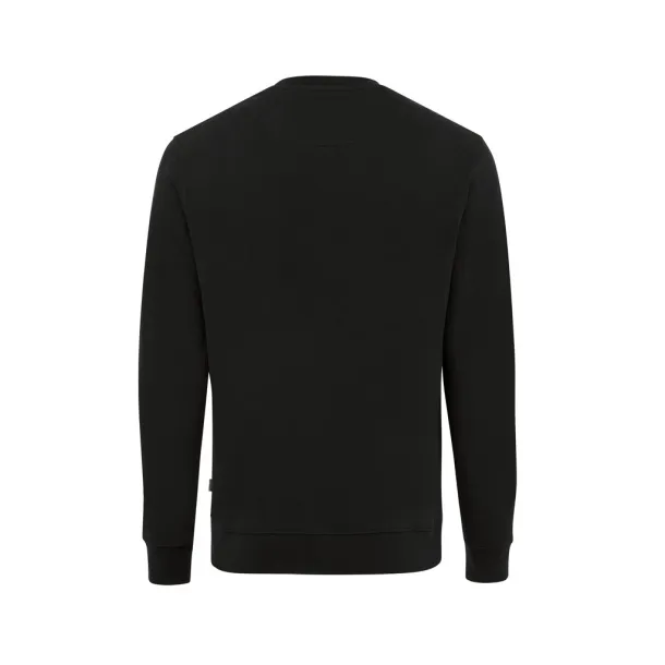  Iqoniq Zion unisex pulover od recikliranog pamuka, 340 g/m² - iqoniq Crna