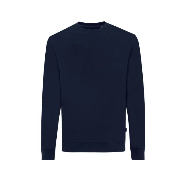  Iqoniq Zion unisex pulover od recikliranog pamuka, 340 g/m² - iqoniq navy