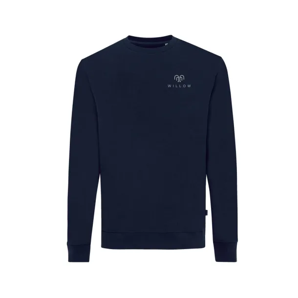  Iqoniq Zion unisex pulover od recikliranog pamuka, 340 g/m² - iqoniq navy