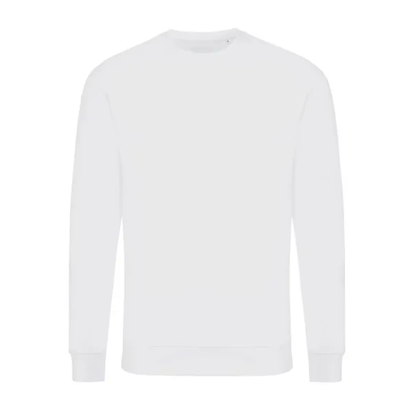  Iqoniq Zion unisex pulover od recikliranog pamuka, 340 g/m² - iqoniq recycled white