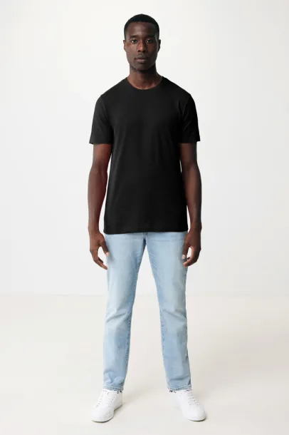  Iqoniq Bryce recycled cotton unisex t-shirt - iqoniq Black 