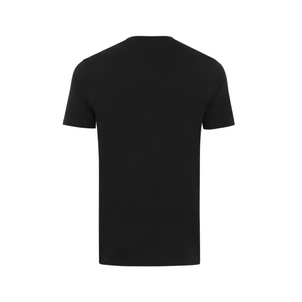  Iqoniq Bryce unisex kratka majica od recikliranog pamuka - iqoniq Crna 