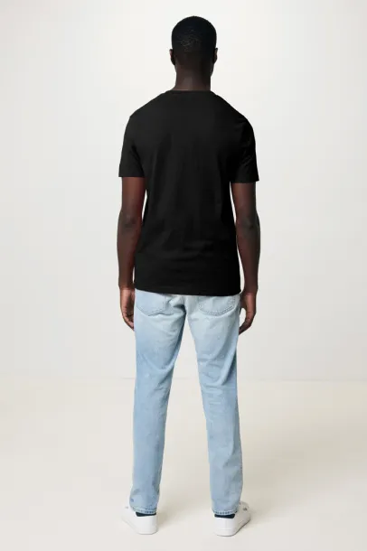  Iqoniq Bryce recycled cotton unisex t-shirt - iqoniq Black 