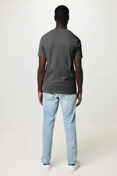  Iqoniq Bryce recycled cotton unisex t-shirt - iqoniq anthracite 