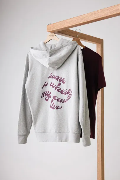  Iqoniq Abisko hoodie sa zatvaračem od recikliranog pamuka, 340 g/m² - iqoniq A69F99