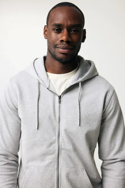  Iqoniq Abisko hoodie sa zatvaračem od recikliranog pamuka, 340 g/m² - iqoniq A69F99