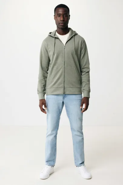  Iqoniq Abisko hoodie sa zatvaračem od recikliranog pamuka, 340 g/m² - iqoniq 45533C