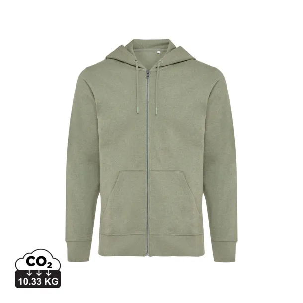  Iqoniq Abisko hoodie sa zatvaračem od recikliranog pamuka, 340 g/m² - iqoniq 45533C